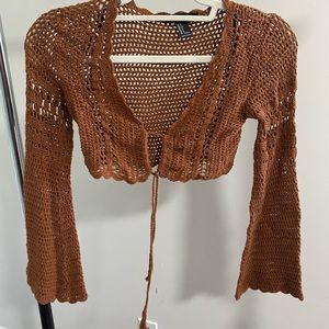Crochet swim cover up